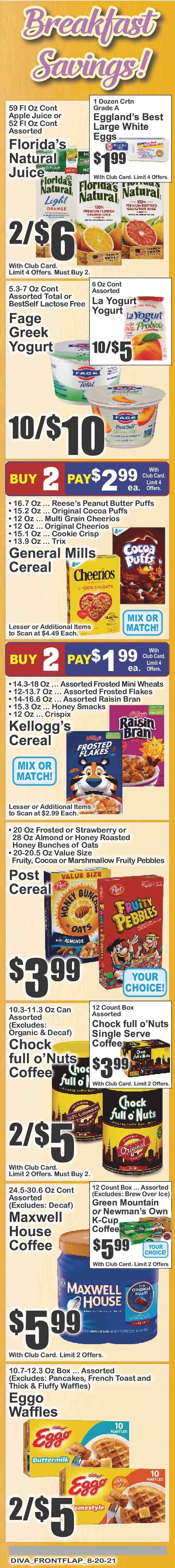 Key Food ad - 08/20/2021 - 08/26/2021. Page 7