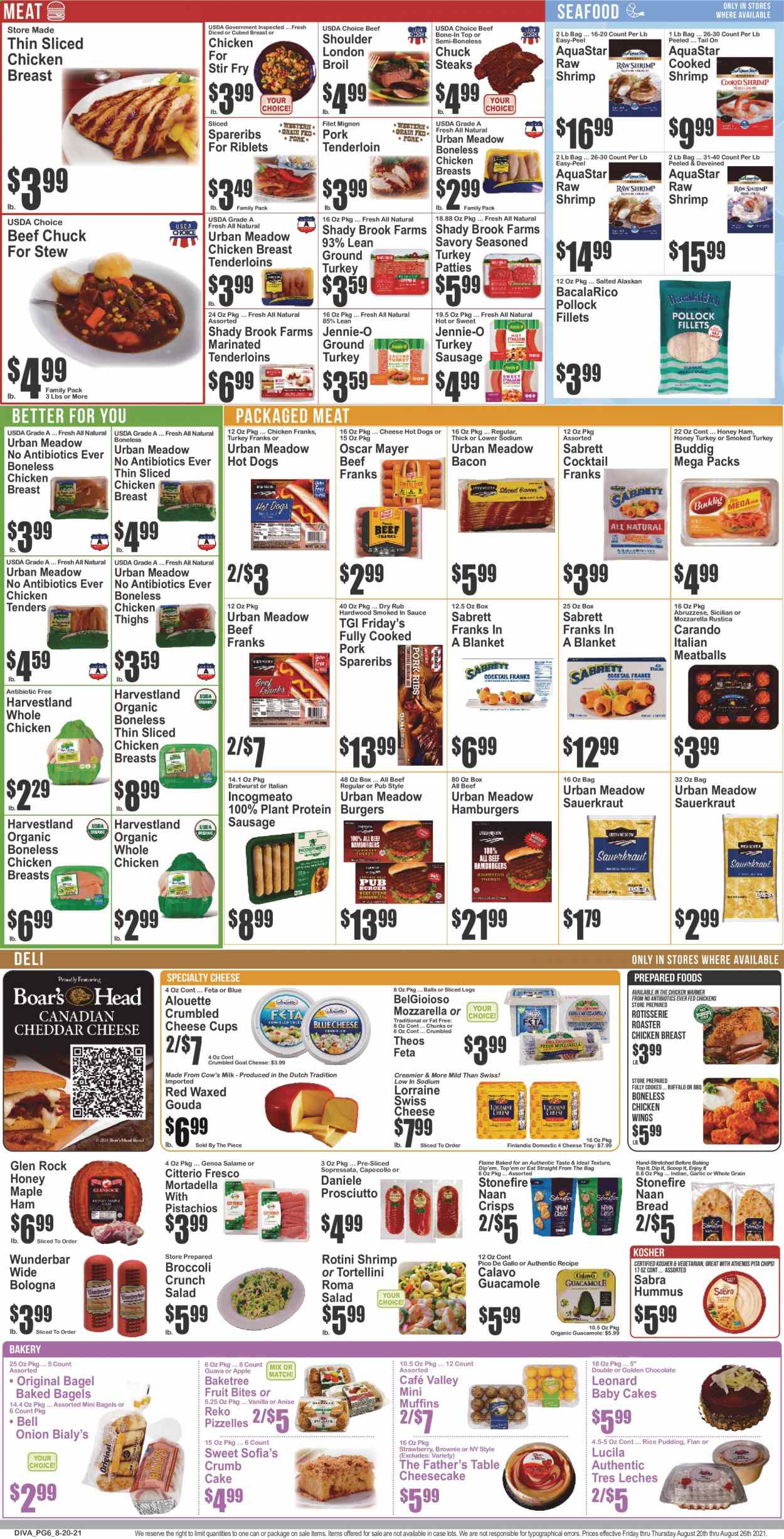 Key Food ad - 08/20/2021 - 08/26/2021. Page 6