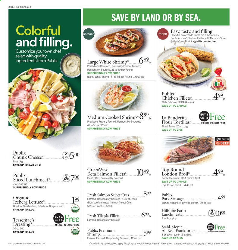 Publix ad - 08/19/2021 - 08/25/2021. Page 4