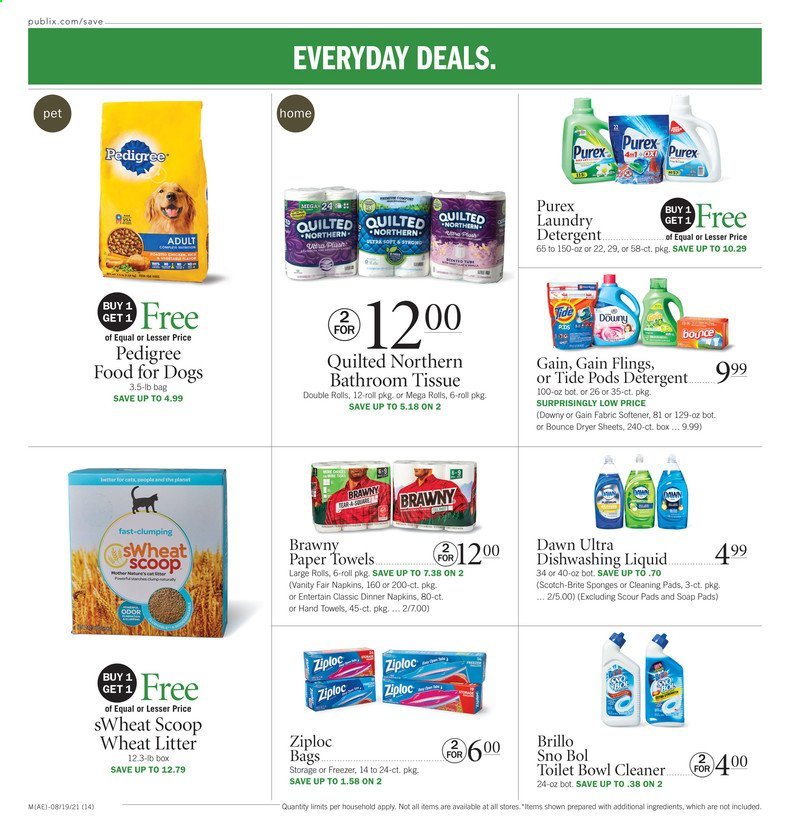 Publix ad - 08/19/2021 - 08/25/2021. Page 14
