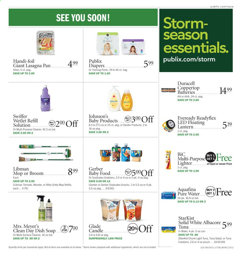 Publix ad - 08/19/2021 - 08/25/2021. Page 15