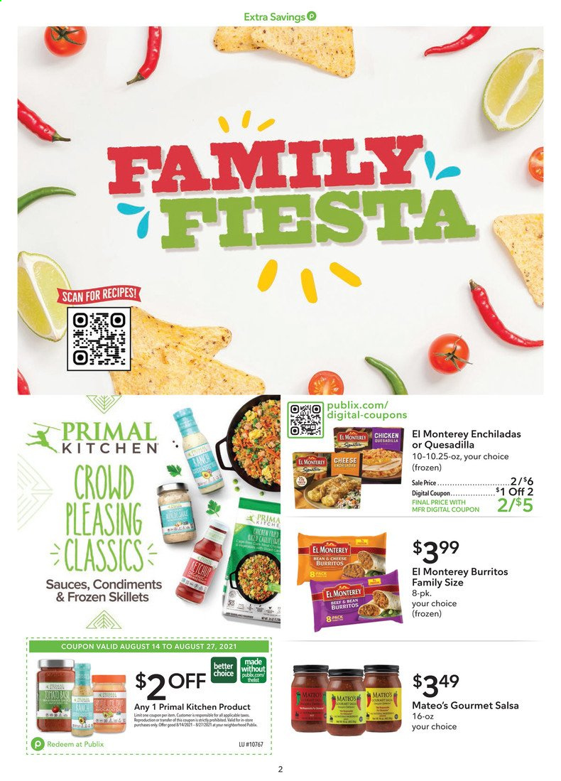 Publix ad - 08/14/2021 - 08/27/2021. Page 2