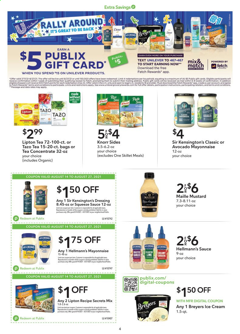 Publix ad - 08/14/2021 - 08/27/2021. Page 4