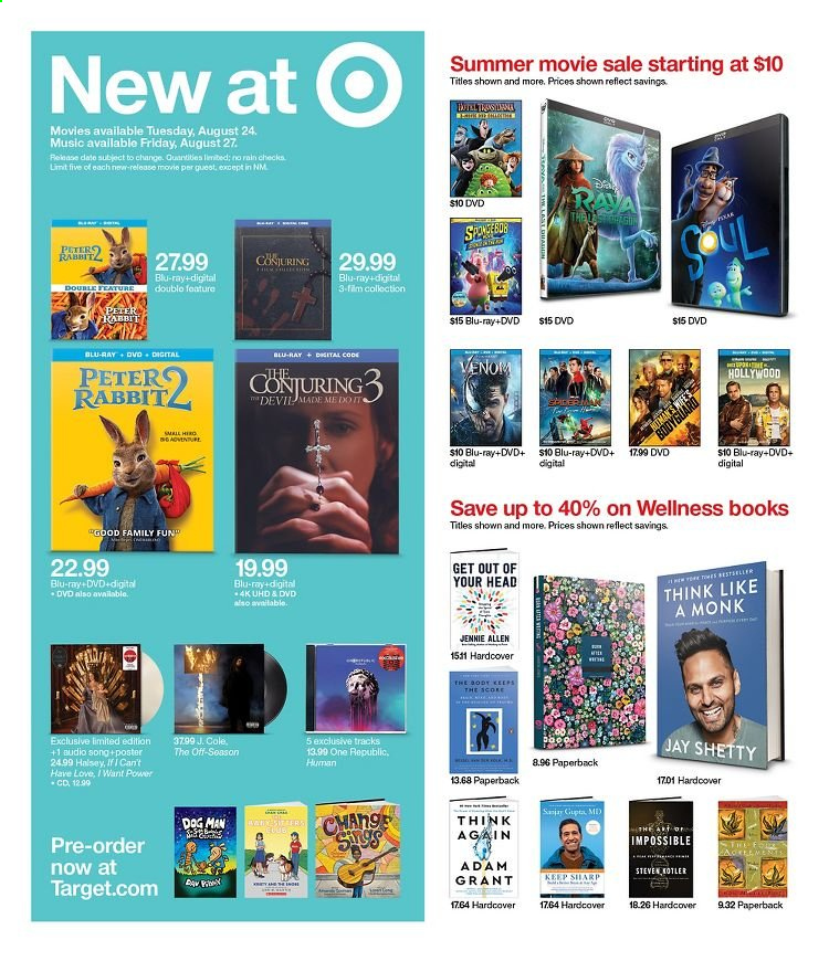 Target ad - 08/22/2021 - 08/28/2021. Page 27