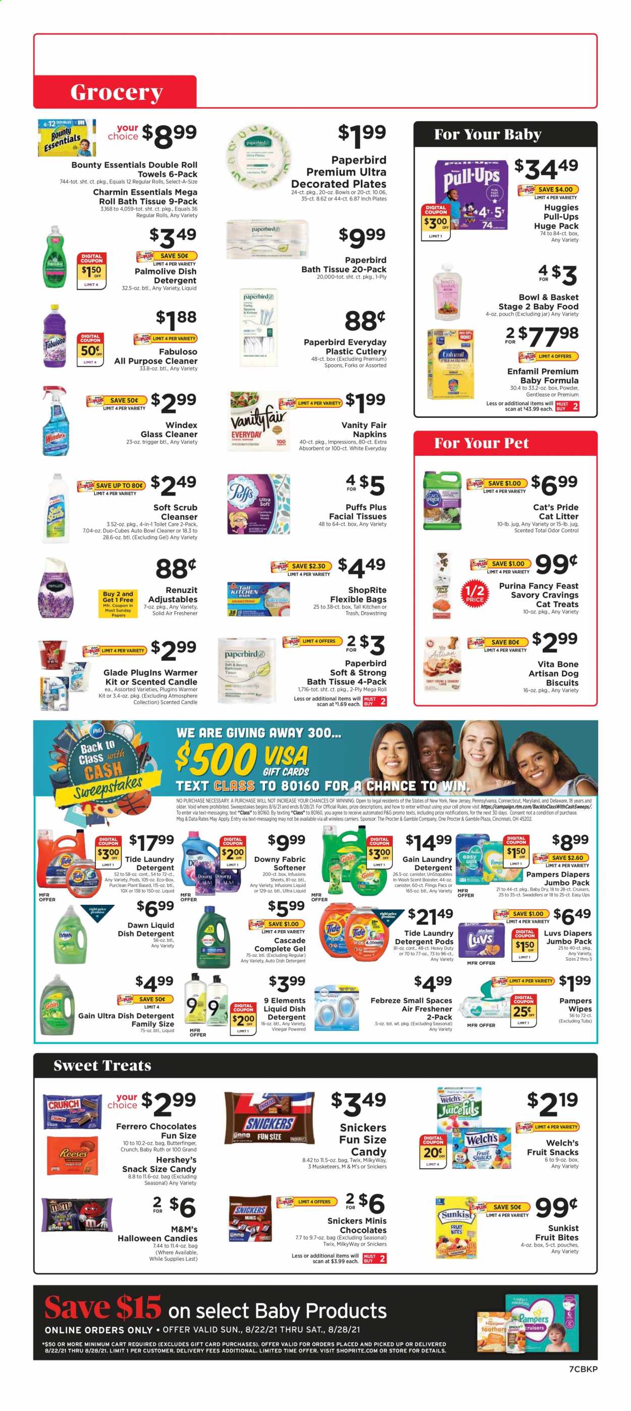 ShopRite ad - 08/22/2021 - 08/28/2021. Page 7