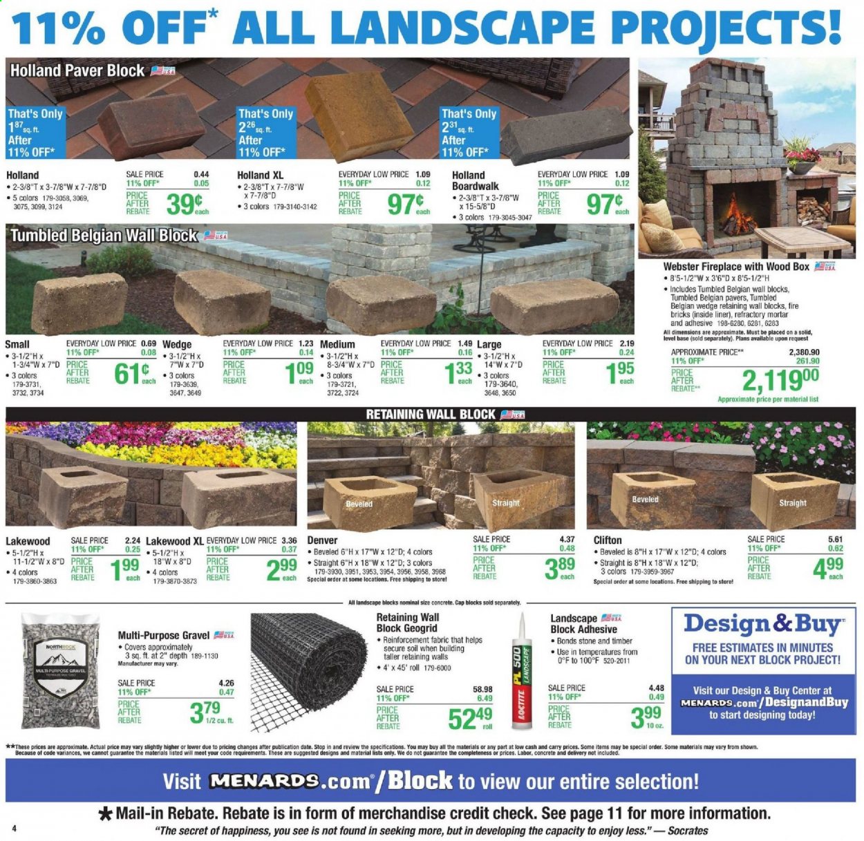 Menards ad - 08/19/2021 - 08/28/2021. Page 6