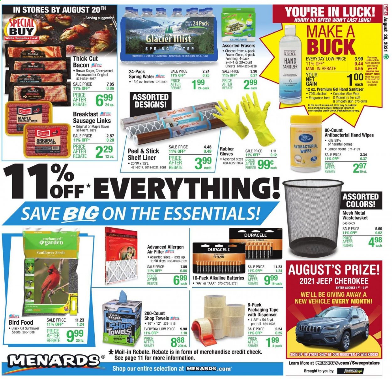 Menards ad - 08/19/2021 - 08/28/2021. Page 22