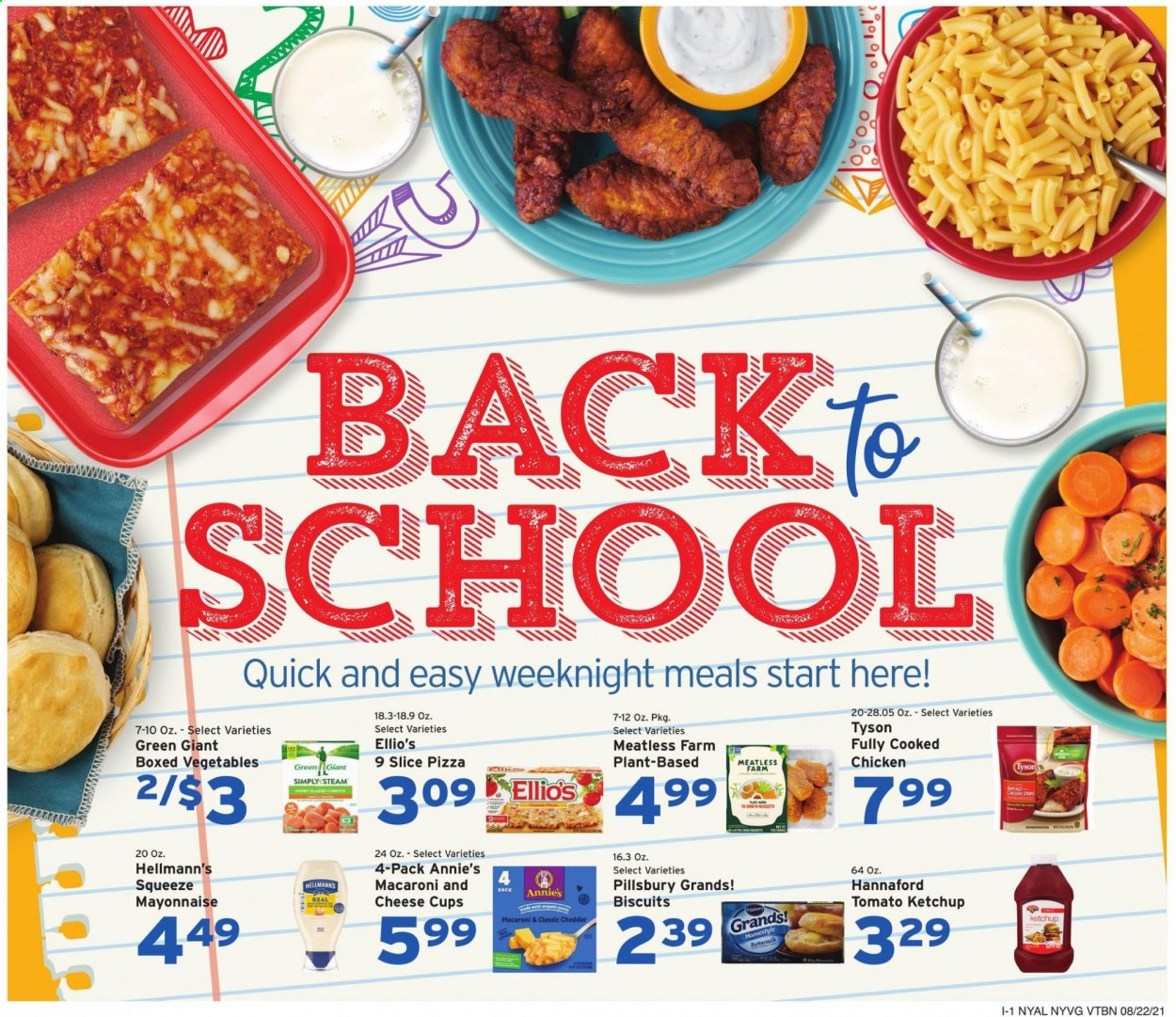 Hannaford ad - 08/22/2021 - 08/28/2021. Page 11