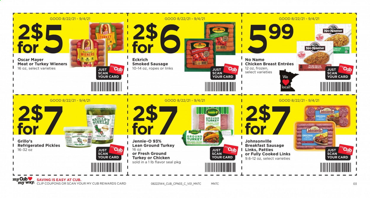 Cub Foods ad - 08/22/2021 - 09/04/2021. Page 3