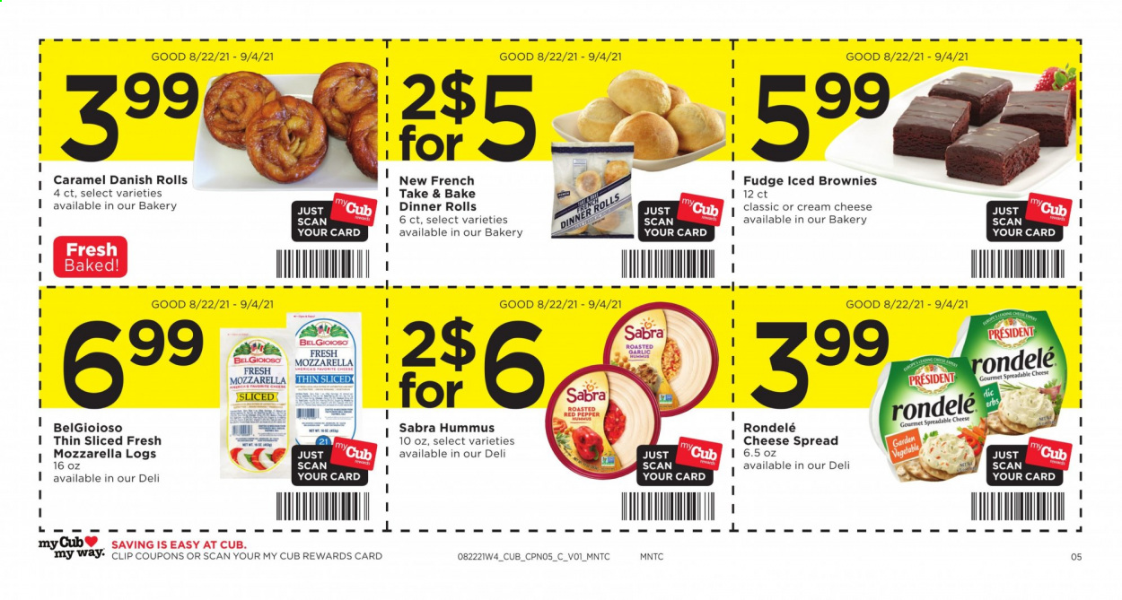 Cub Foods ad - 08/22/2021 - 09/04/2021. Page 5