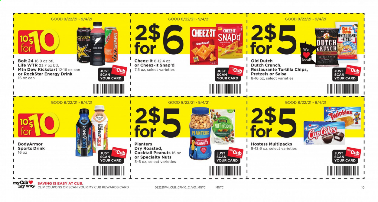 Cub Foods ad - 08/22/2021 - 09/04/2021. Page 10