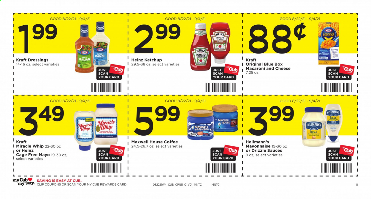 Cub Foods ad - 08/22/2021 - 09/04/2021. Page 11