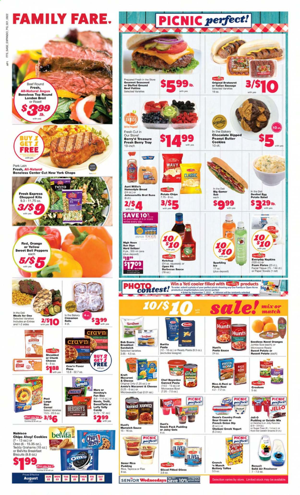 Family Fare ad - 08/22/2021 - 08/28/2021. Page 1
