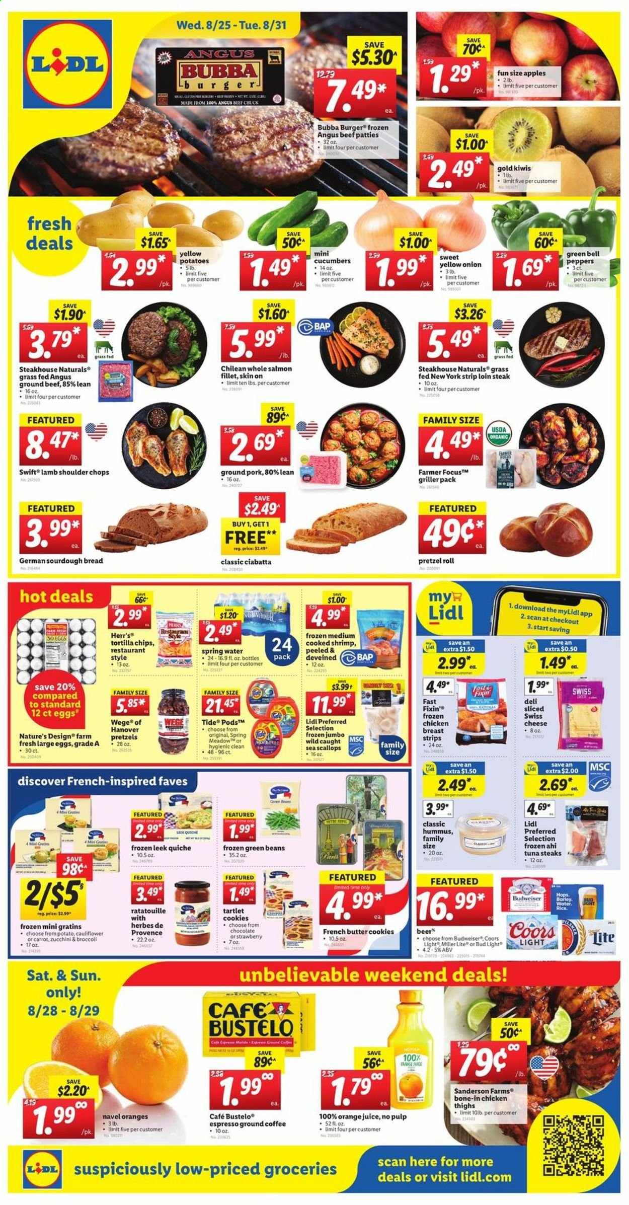 Lidl ad - 08/25/2021 - 08/31/2021. Page 1