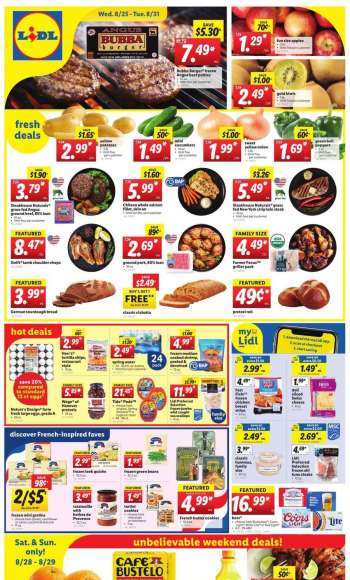 Lidl Flyer - 08.25.2021 - 08.31.2021.