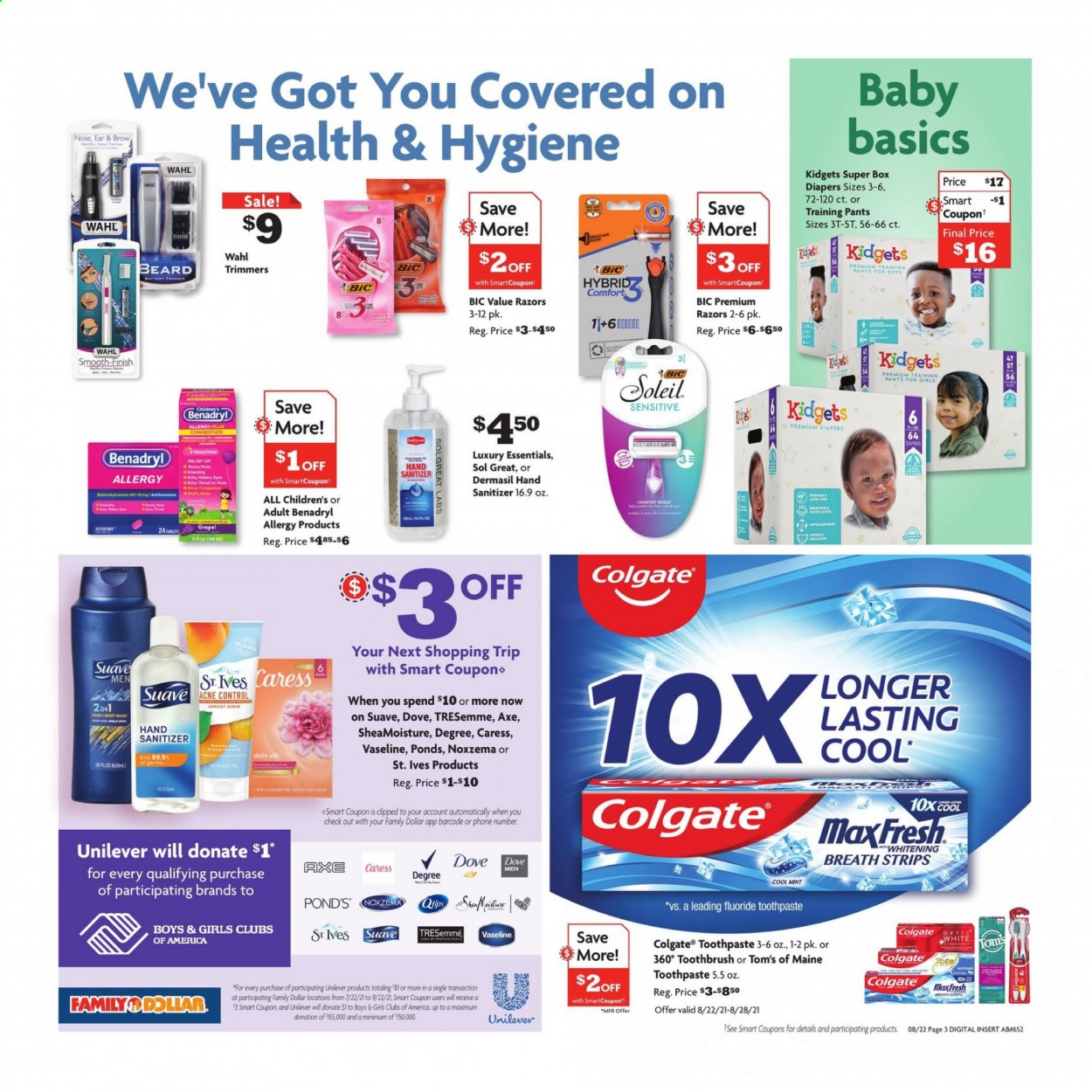 Family Dollar ad - 08/22/2021 - 08/28/2021. Page 9