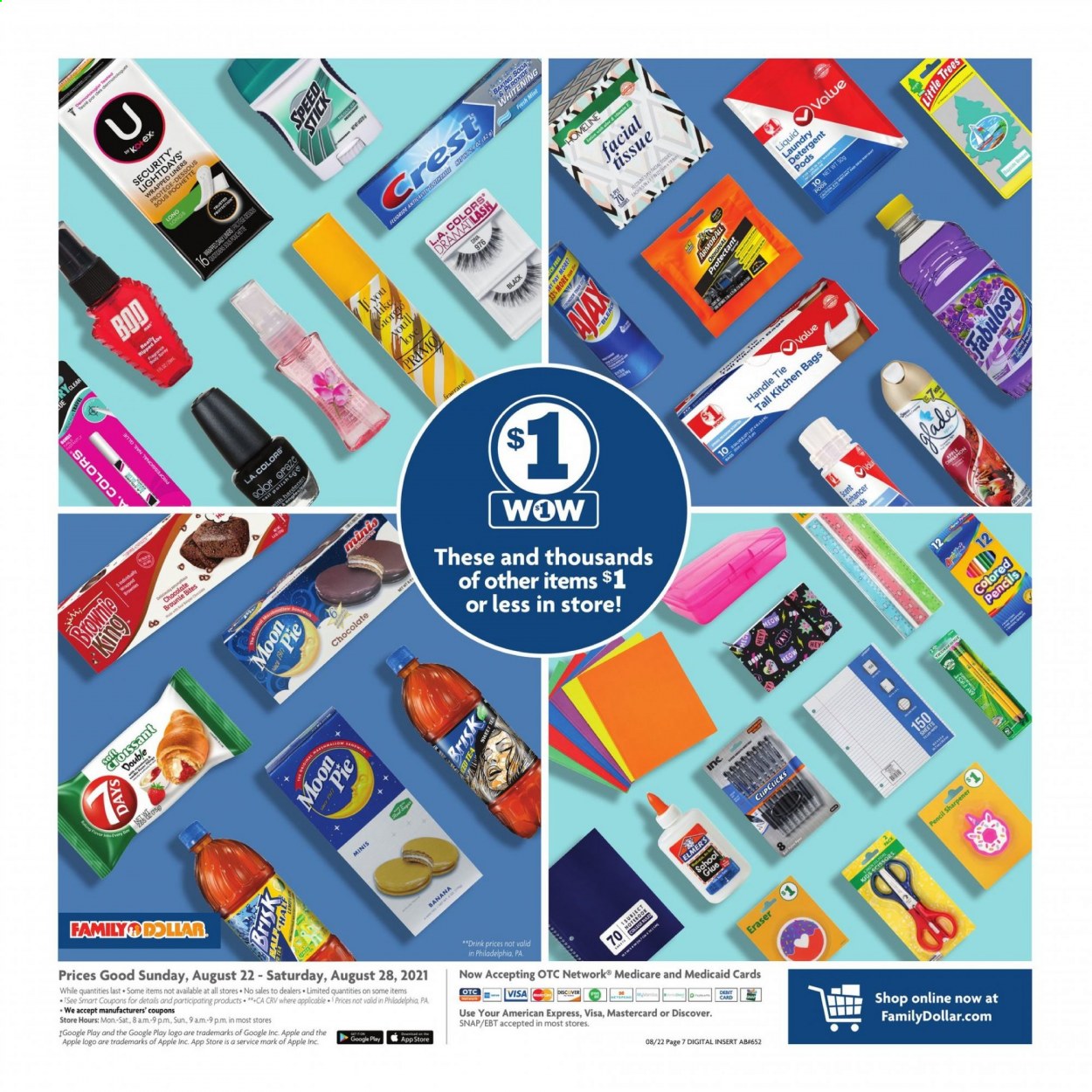 Family Dollar ad - 08/22/2021 - 08/28/2021. Page 13