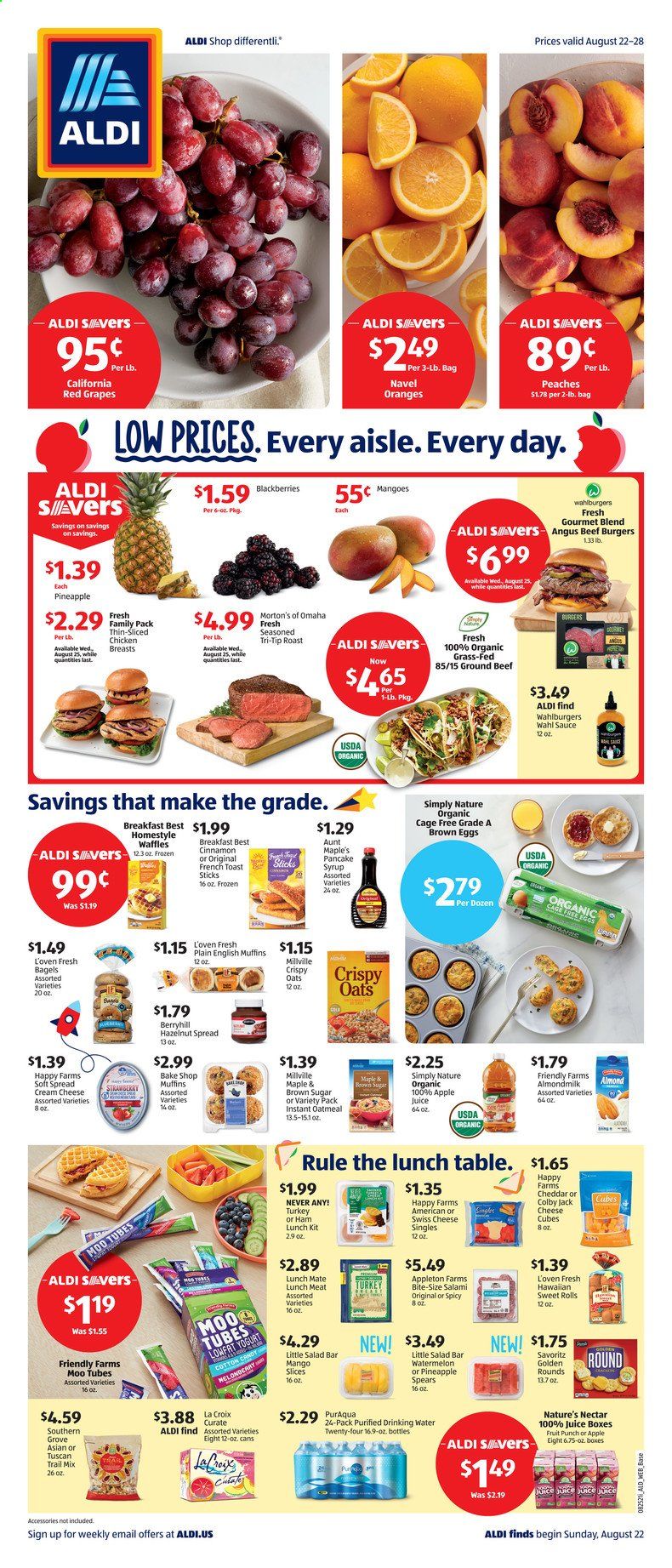 ALDI ad - 08/22/2021 - 08/28/2021. Page 1