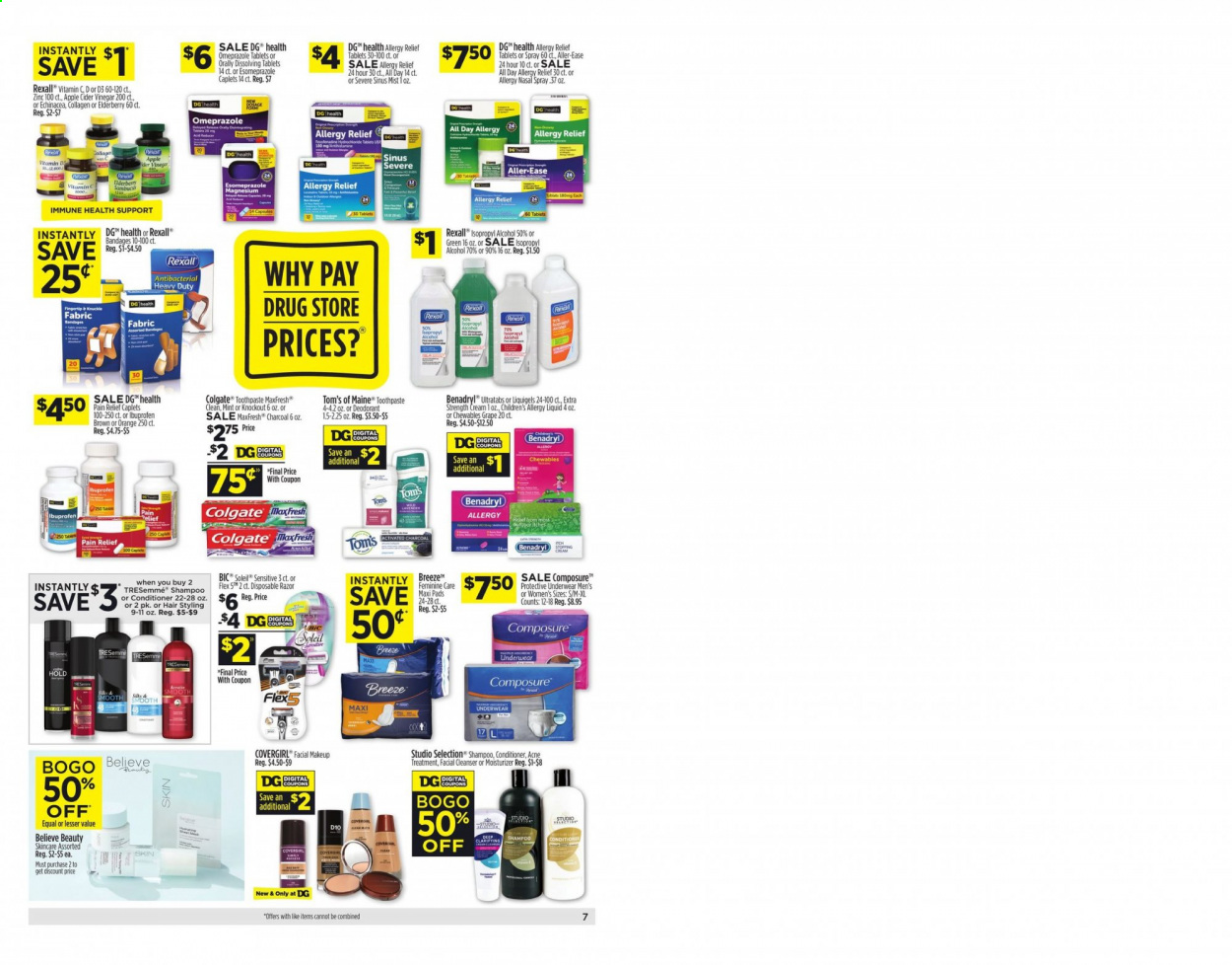 Dollar General ad - 08/22/2021 - 08/28/2021. Page 7