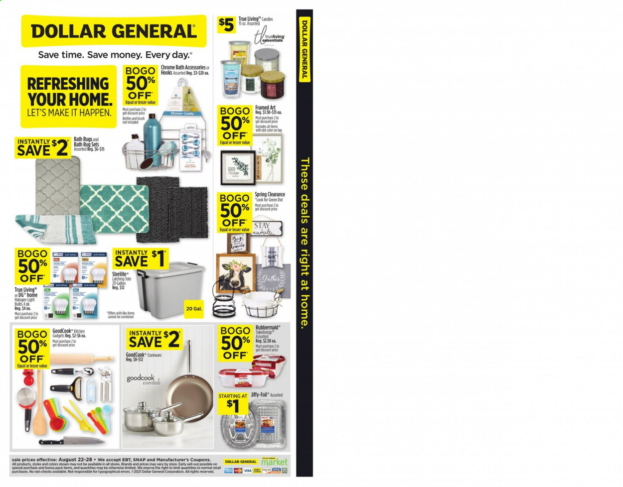 Dollar General ad - 08/22/2021 - 08/28/2021. Page 8