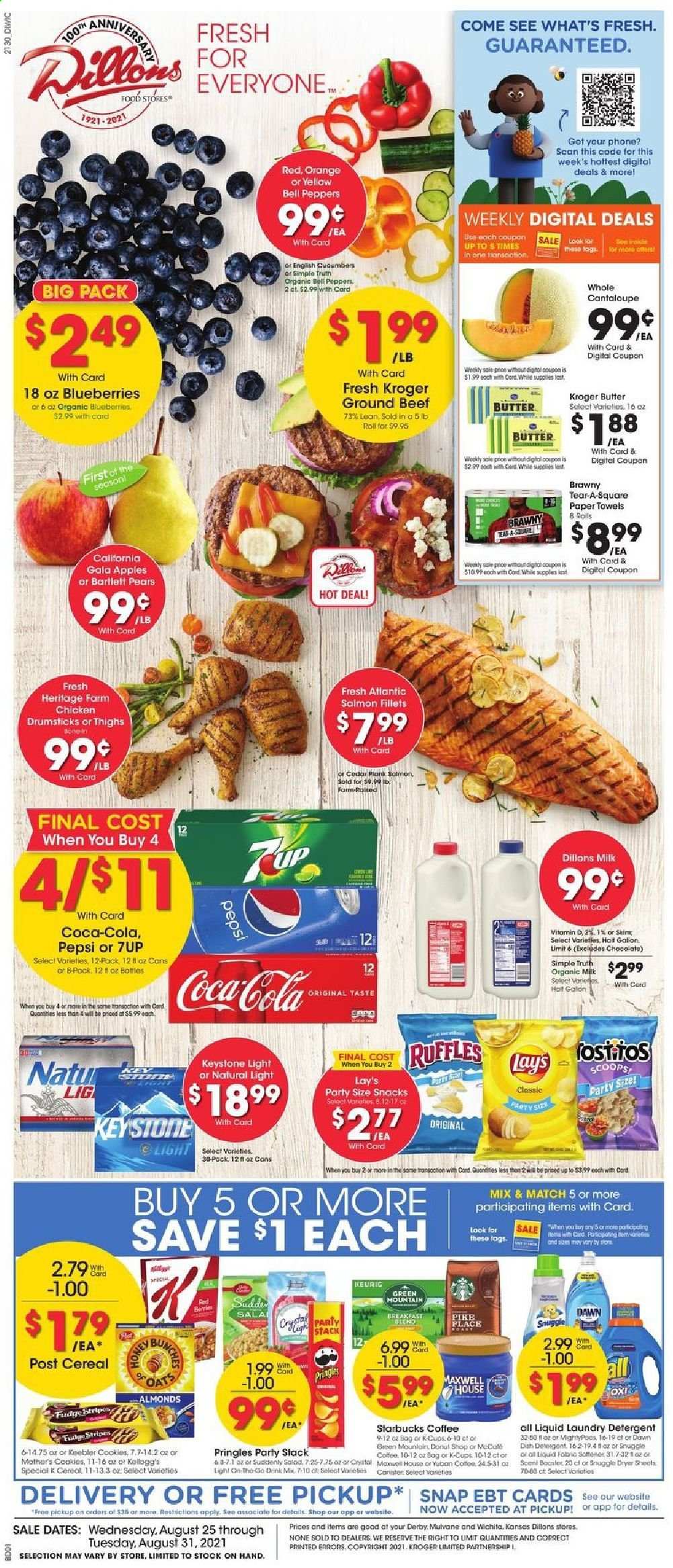 Dillons ad - 08/25/2021 - 08/31/2021. Page 1
