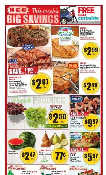 H-E-B Flyer - 08.25.2021 - 08.31.2021.