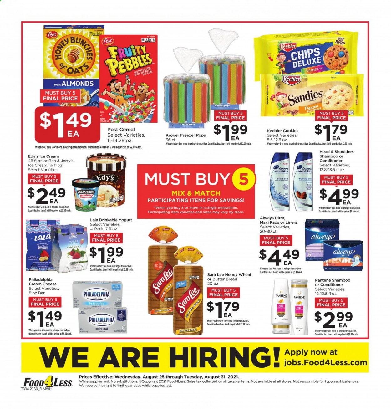 Food 4 Less ad - 08/25/2021 - 08/31/2021. Page 4