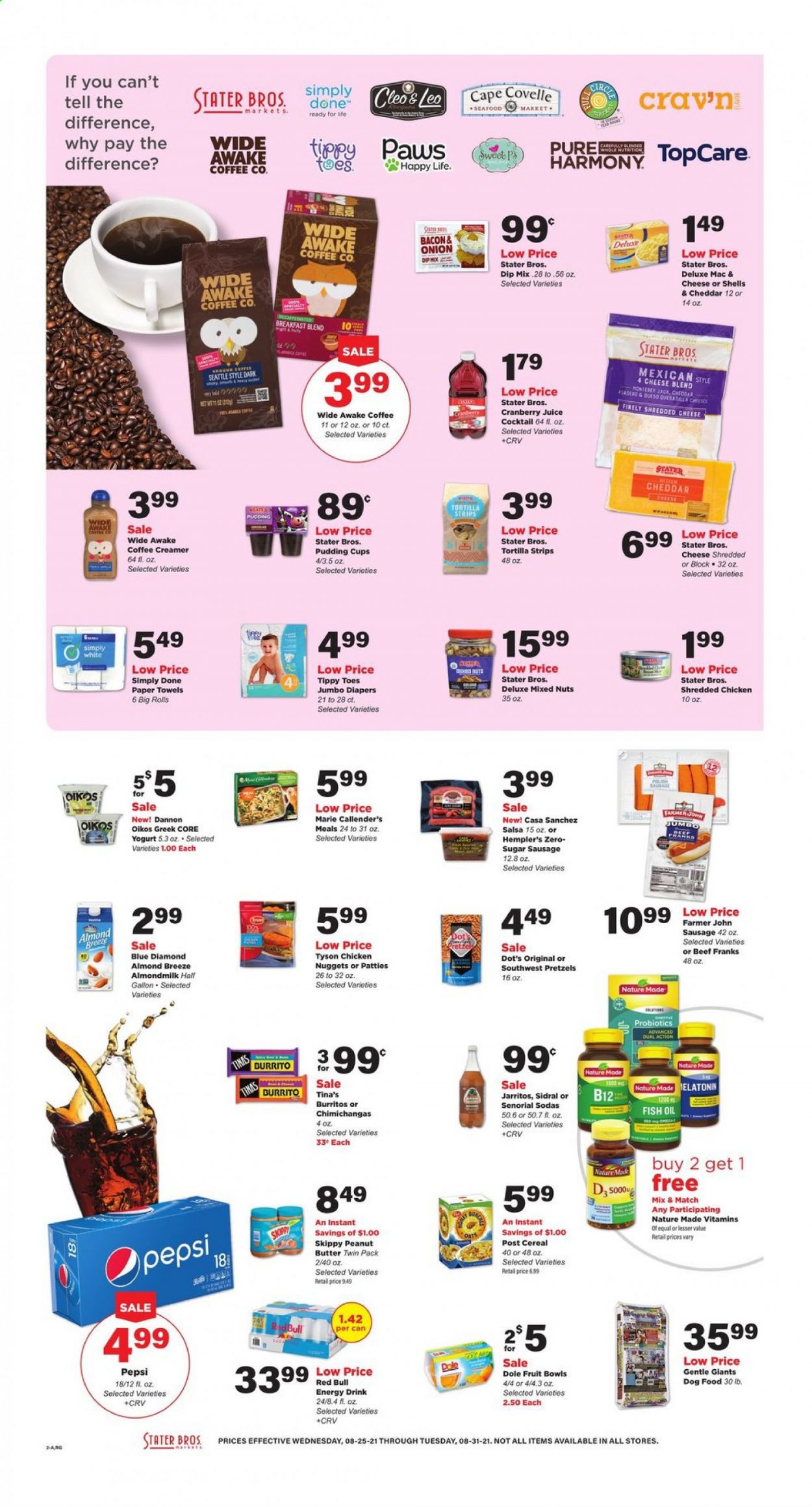 Stater Bros. ad - 08/25/2021 - 08/31/2021. Page 2