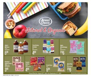Jewel Osco Flyer - 08.25.2021 - 09.21.2021.
