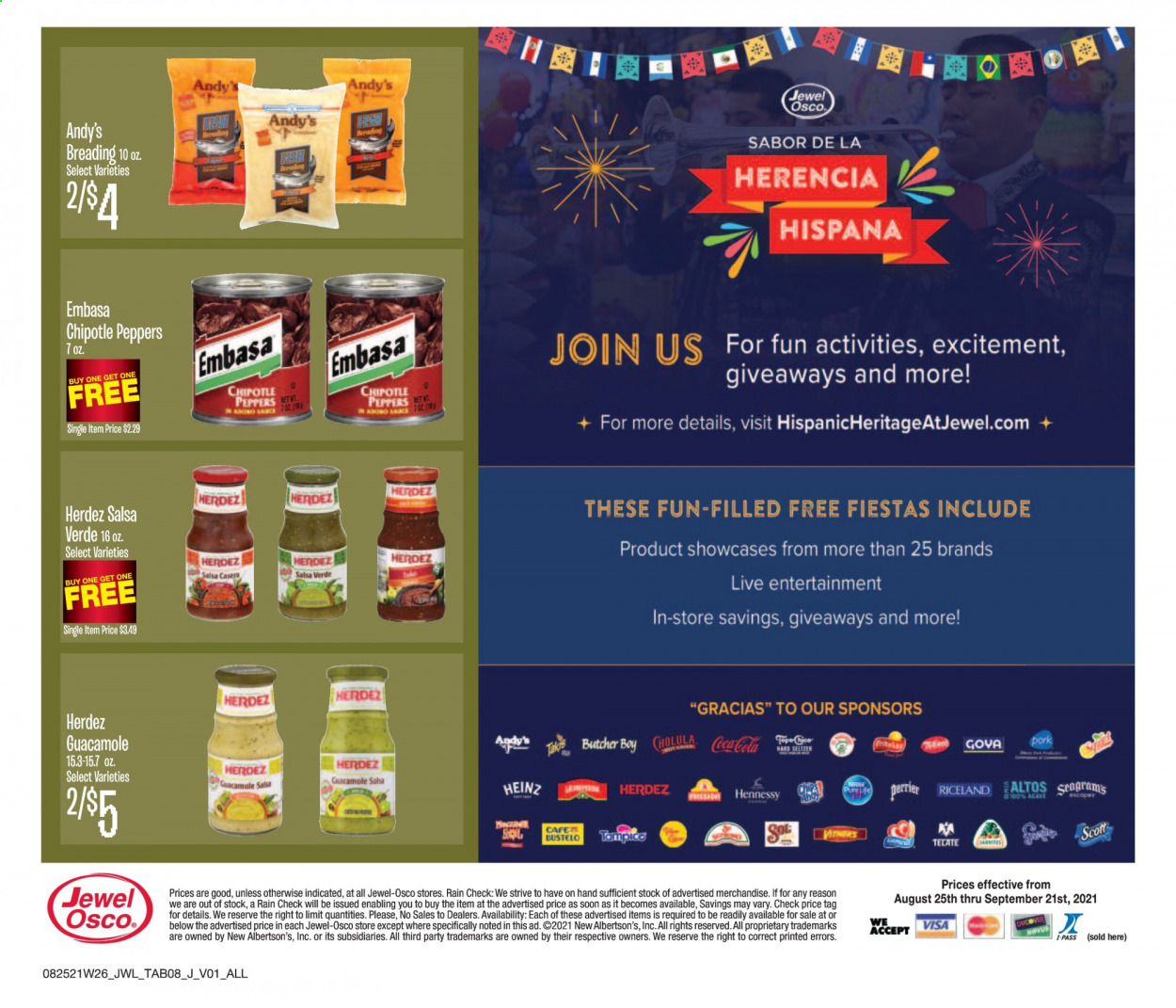Jewel Osco ad - 08/25/2021 - 09/21/2021. Page 8