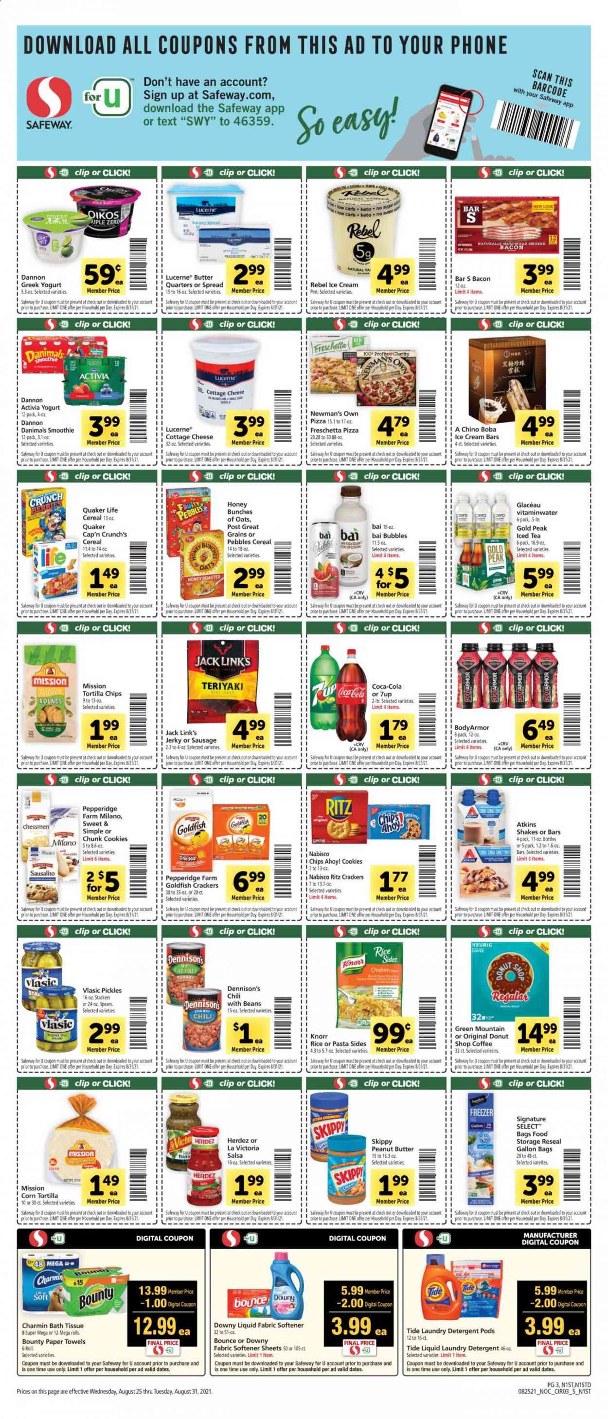 Safeway ad - 08/25/2021 - 08/31/2021. Page 3