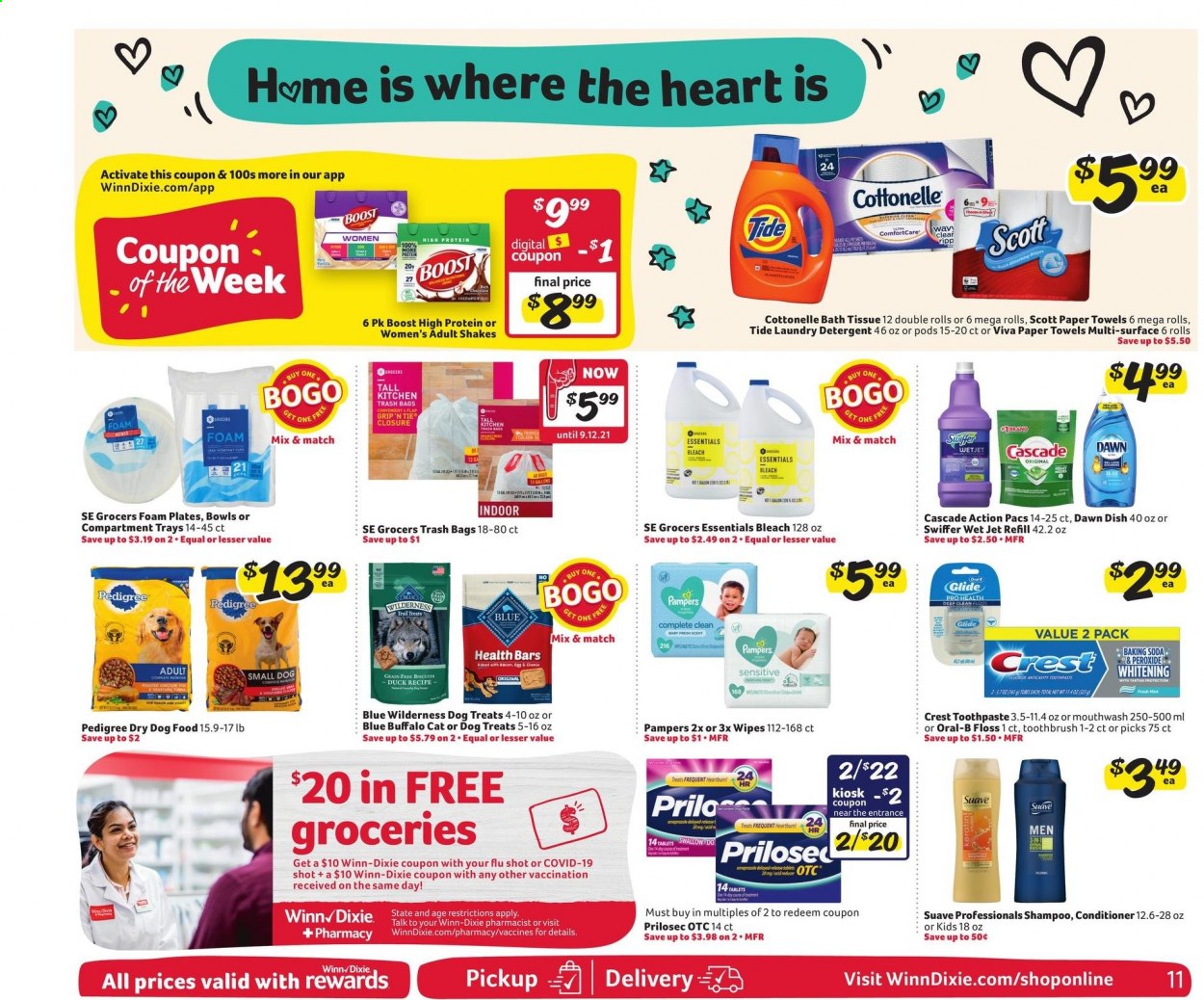 Winn Dixie ad - 08/25/2021 - 08/31/2021. Page 11