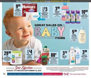 Big Y Flyer - 08.19.2021 - 09.15.2021.