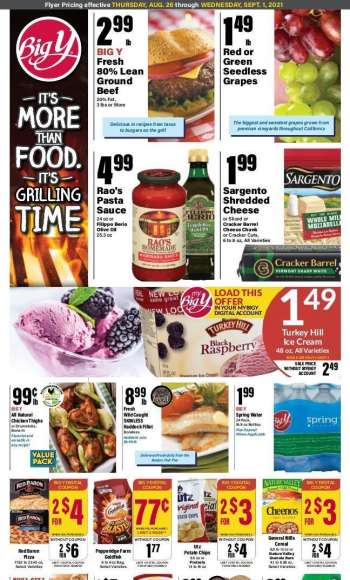 Big Y Flyer - 08.26.2021 - 09.01.2021.