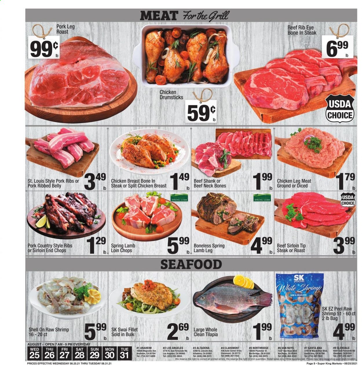 Super King Markets ad - 08/25/2021 - 08/31/2021. Page 8