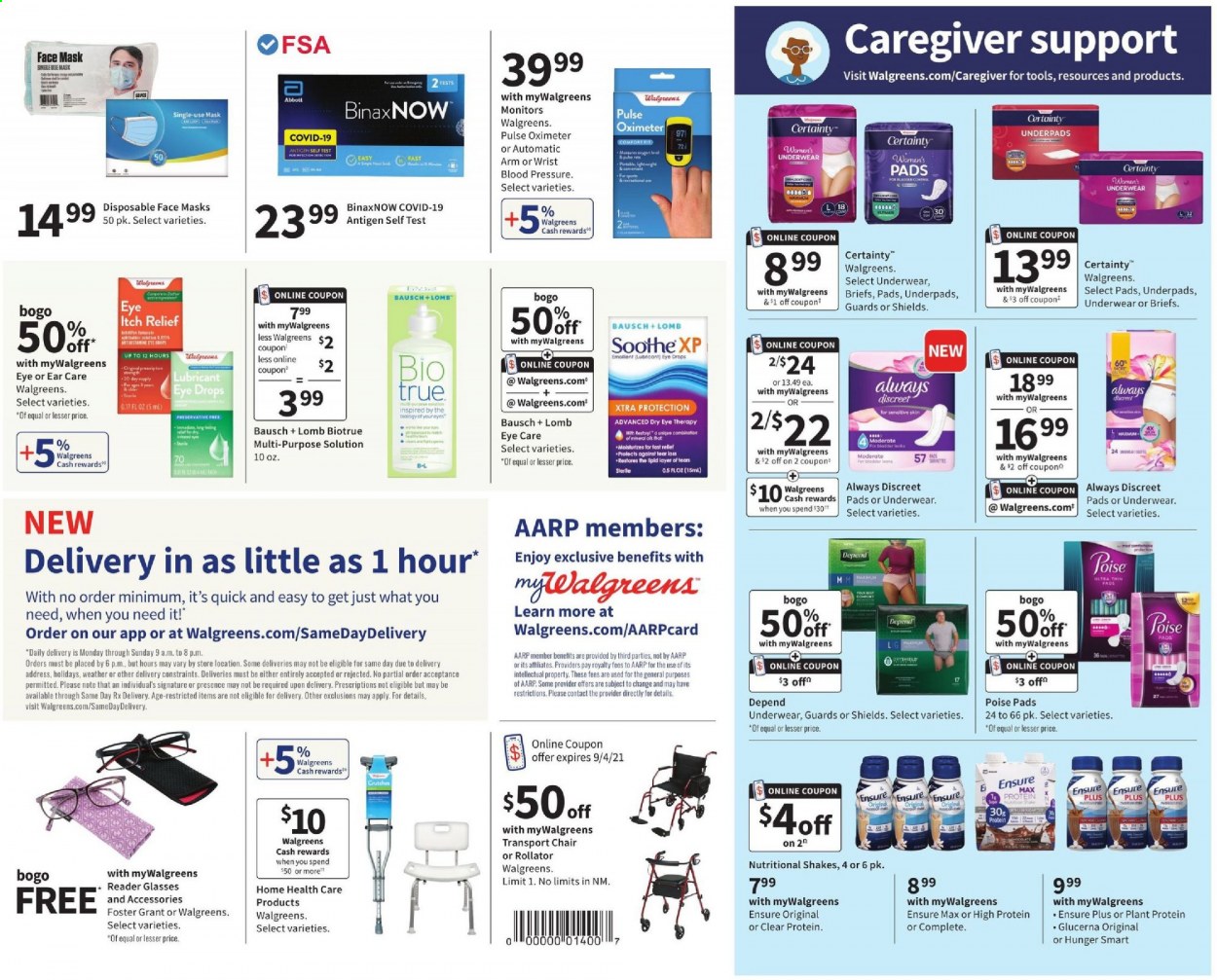 Walgreens ad - 08/29/2021 - 09/04/2021. Page 15