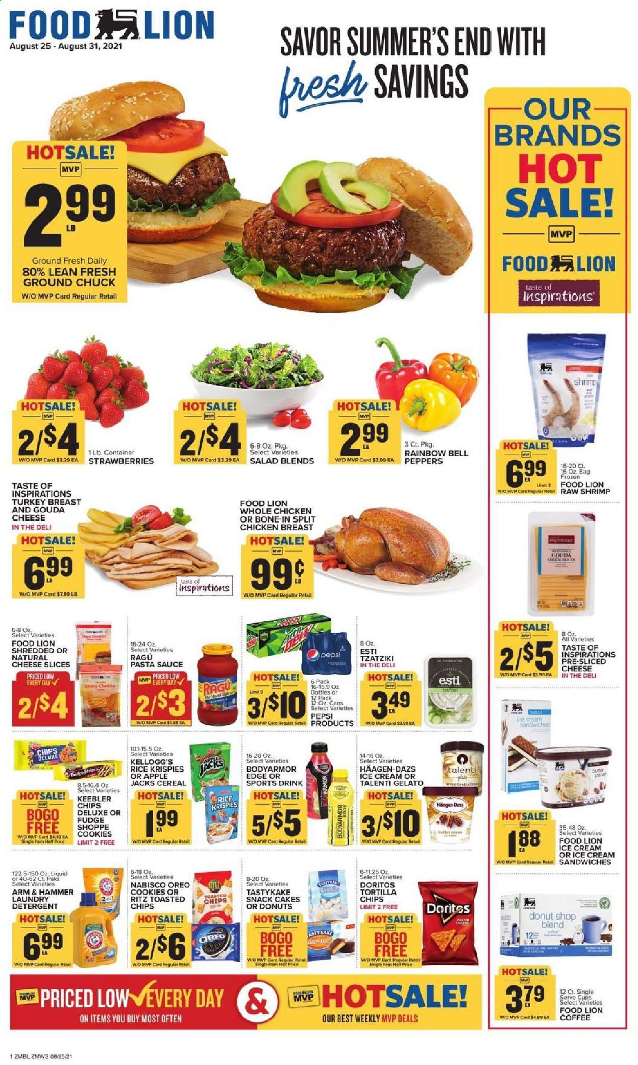 Food Lion ad - 08/25/2021 - 08/31/2021. Page 1