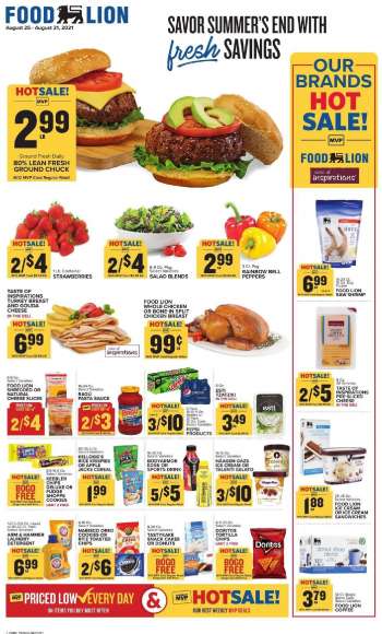Food Lion Flyer - 08.25.2021 - 08.31.2021.