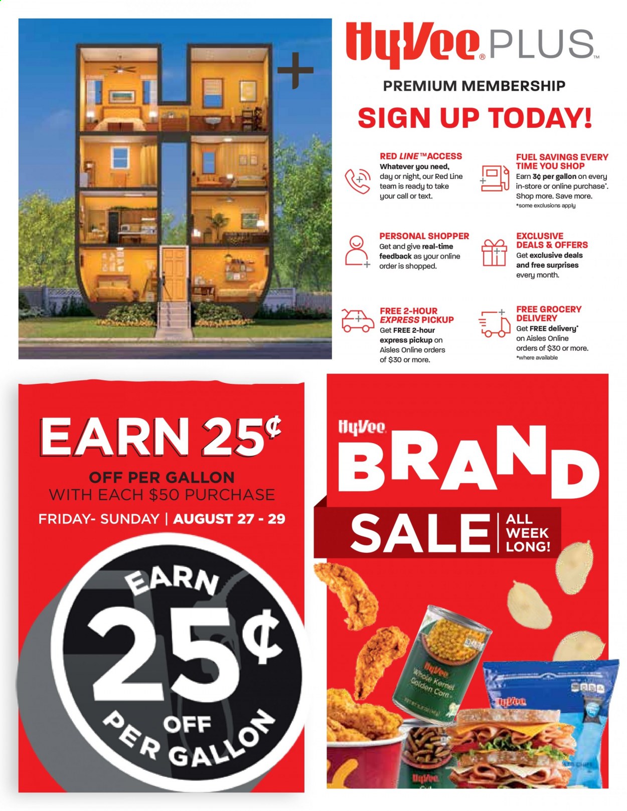 Hy-Vee ad - 08/25/2021 - 08/31/2021. Page 2