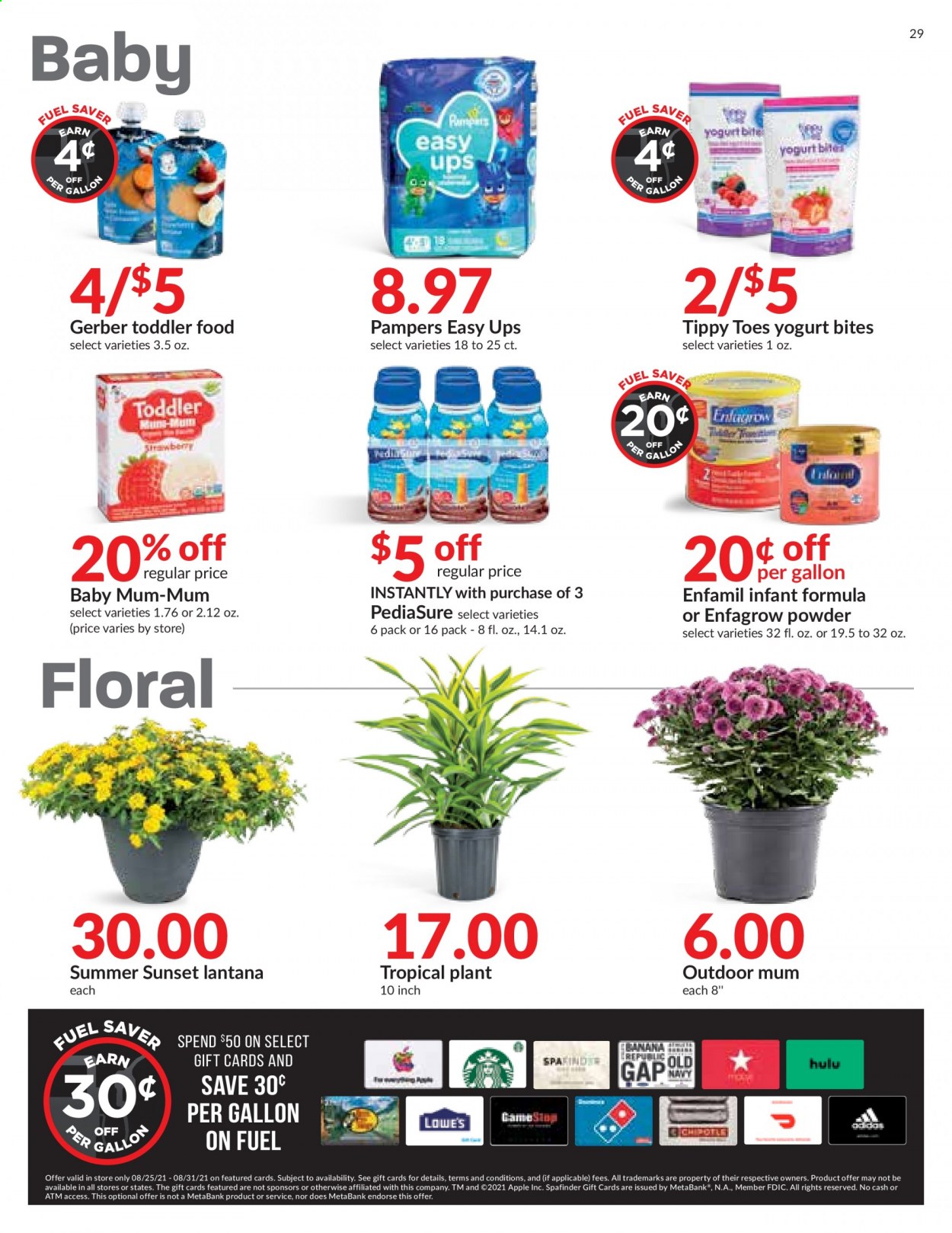 Hy-Vee ad - 08/25/2021 - 08/31/2021. Page 29