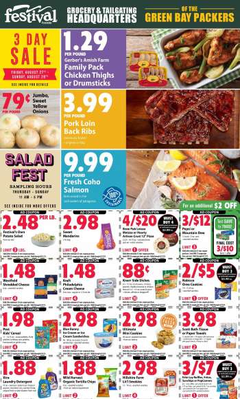 Festival Foods Flyer - 08.25.2021 - 08.31.2021.