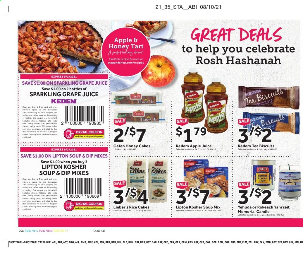 Stop & Shop ad - 08/27/2021 - 09/02/2021. Page 14