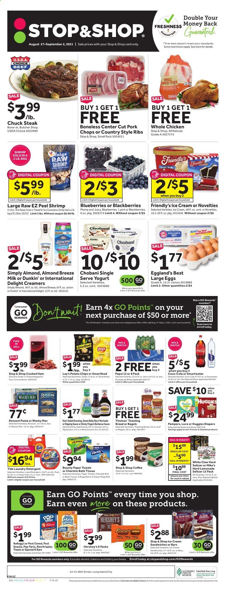 Stop & Shop ad - 08/27/2021 - 09/02/2021. Page 1