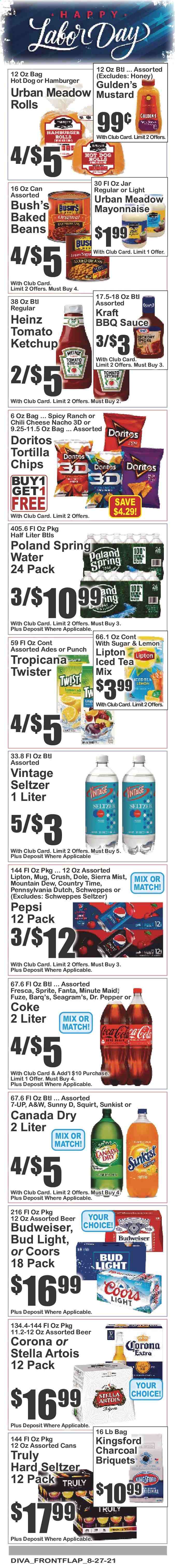 Key Food ad - 08/27/2021 - 09/02/2021. Page 9