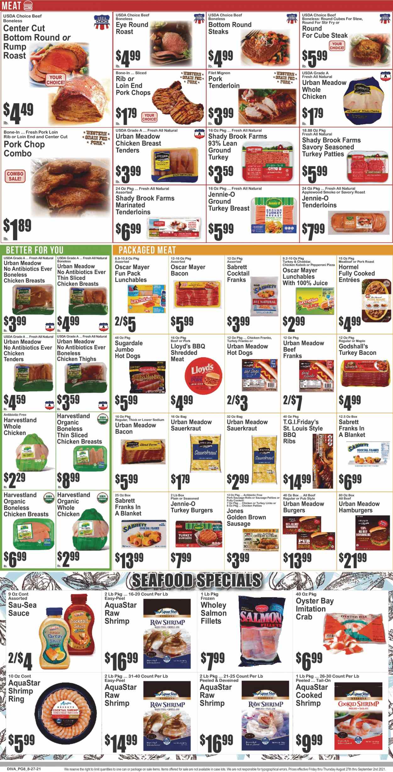 Key Food ad - 08/27/2021 - 09/02/2021. Page 8