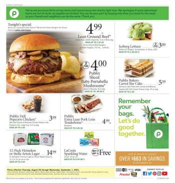 Publix Flyer - 08.26.2021 - 09.01.2021.