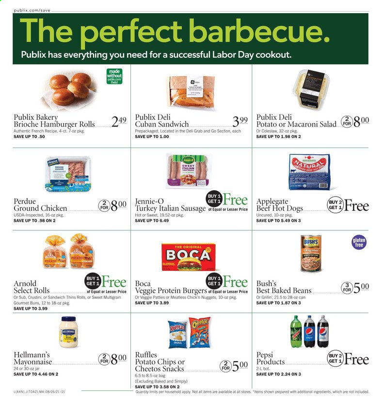 Publix ad - 08/26/2021 - 09/01/2021. Page 2