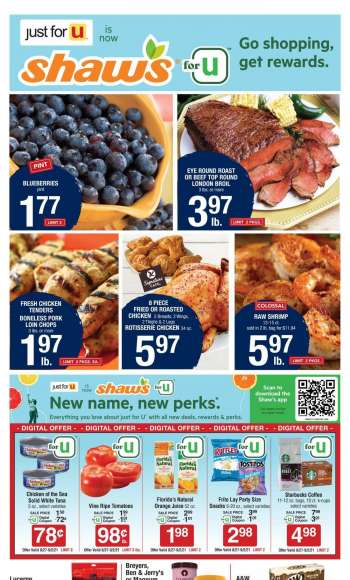 Shaw’s Flyer - 08.27.2021 - 09.02.2021.