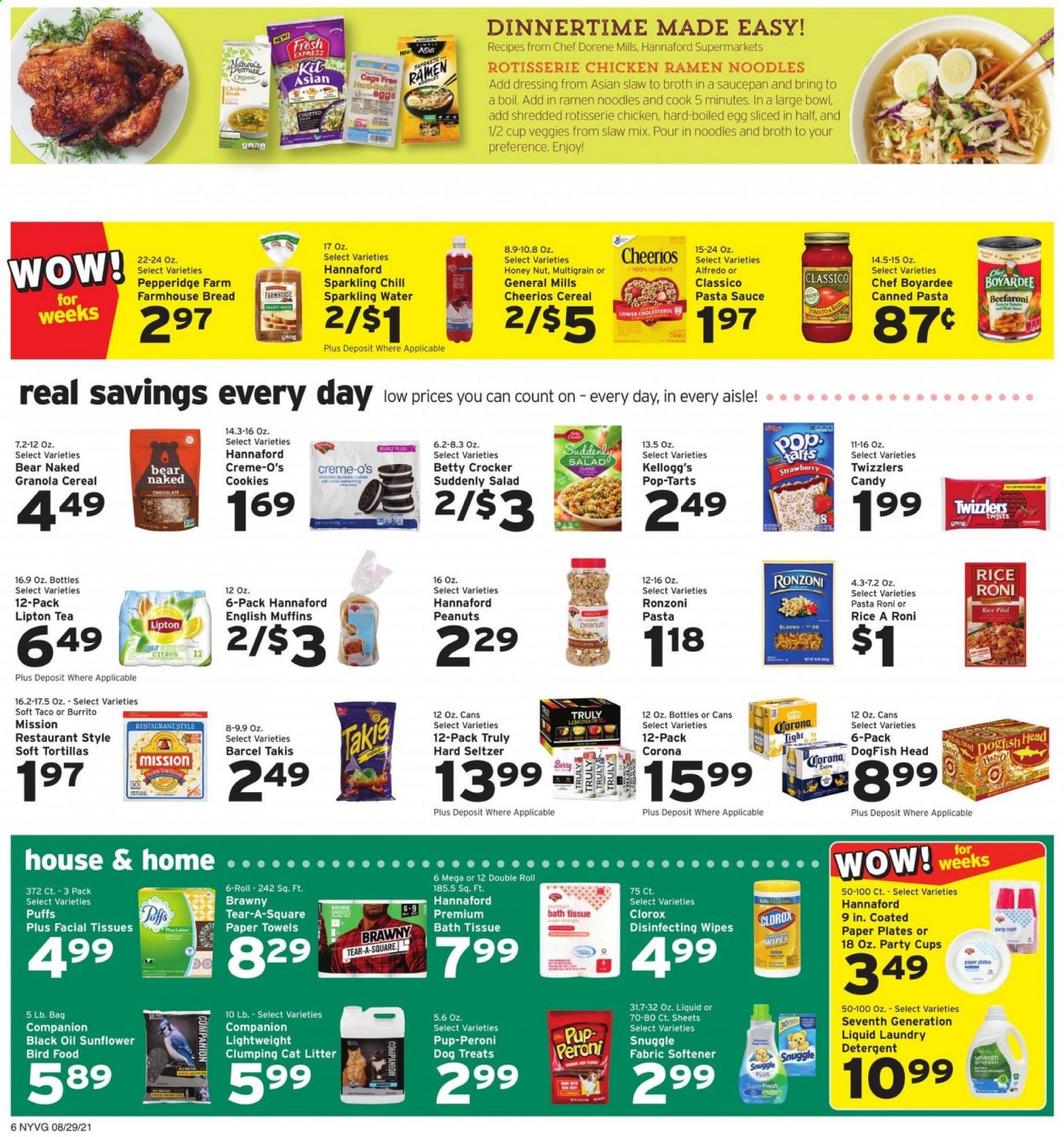 Hannaford ad - 08/29/2021 - 09/04/2021. Page 6