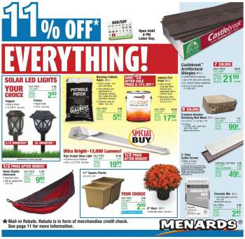 Menards Flyer - 08.26.2021 - 09.08.2021.